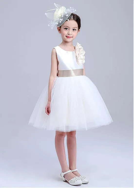 Flower Girl Dresses With Handmade Flowers