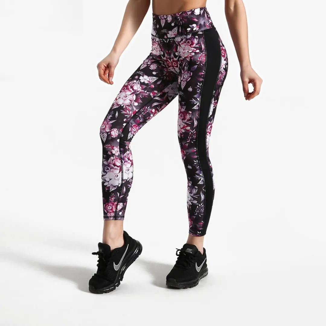 Flower Printed Workout Leggings