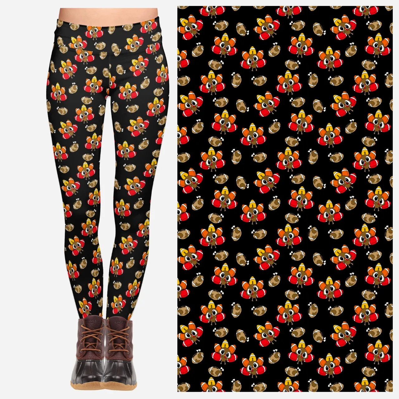 Football Turkey Leggings