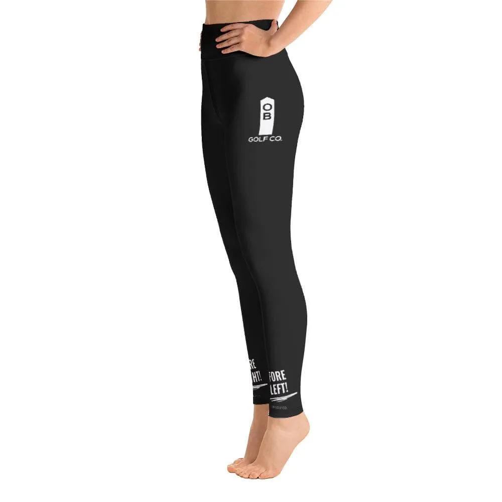 FORE RIGHT! FORE LEFT! Women's Yoga Leggings