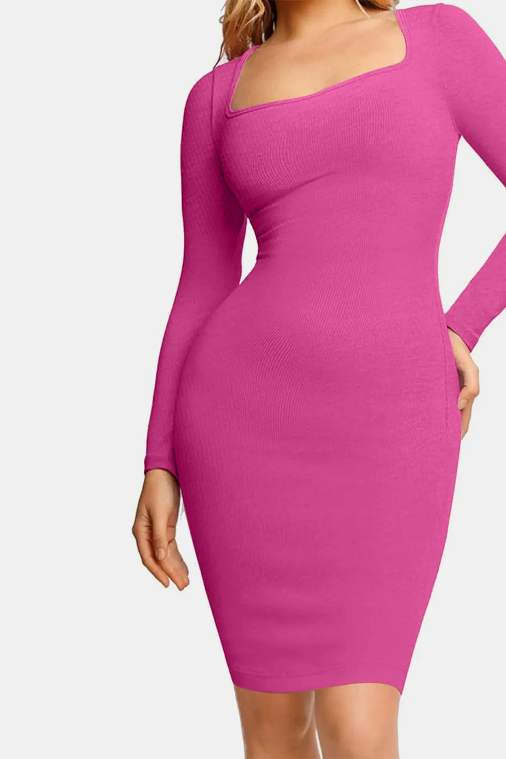 Full Size Built-In Shapewear Dress