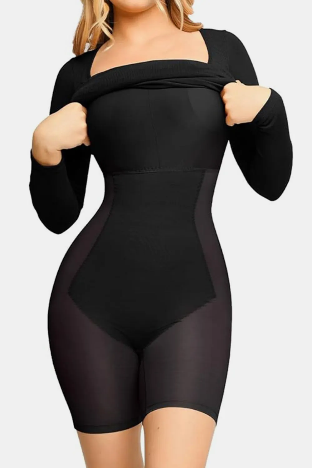 Full Size Built-In Shapewear Dress