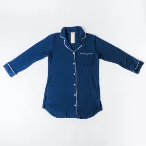 Gisele Navy/Ivory Sleepshirt