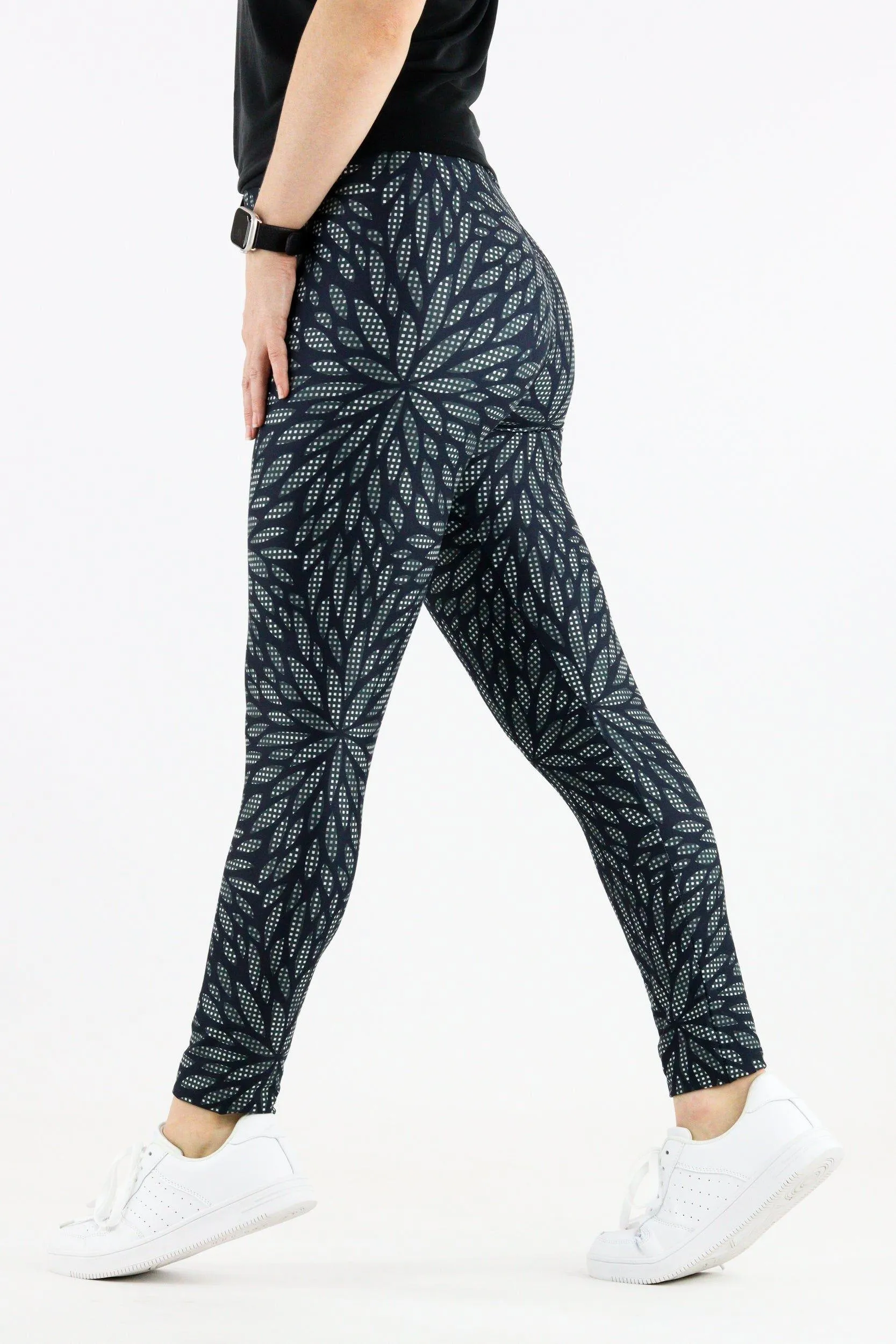 Glitzy Delilah - Casual Full Leggings