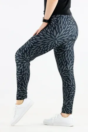 Glitzy Delilah - Casual Full Leggings