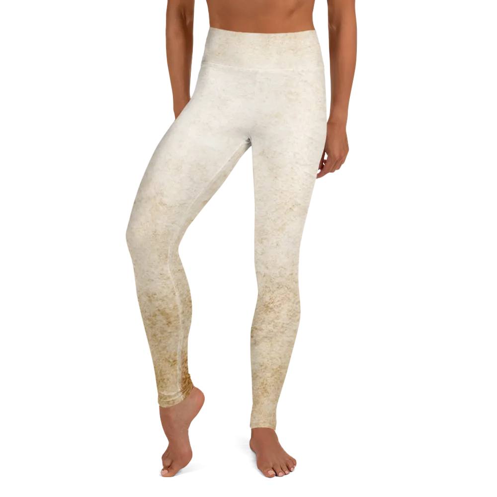 Grace - Beige Designer Leggings