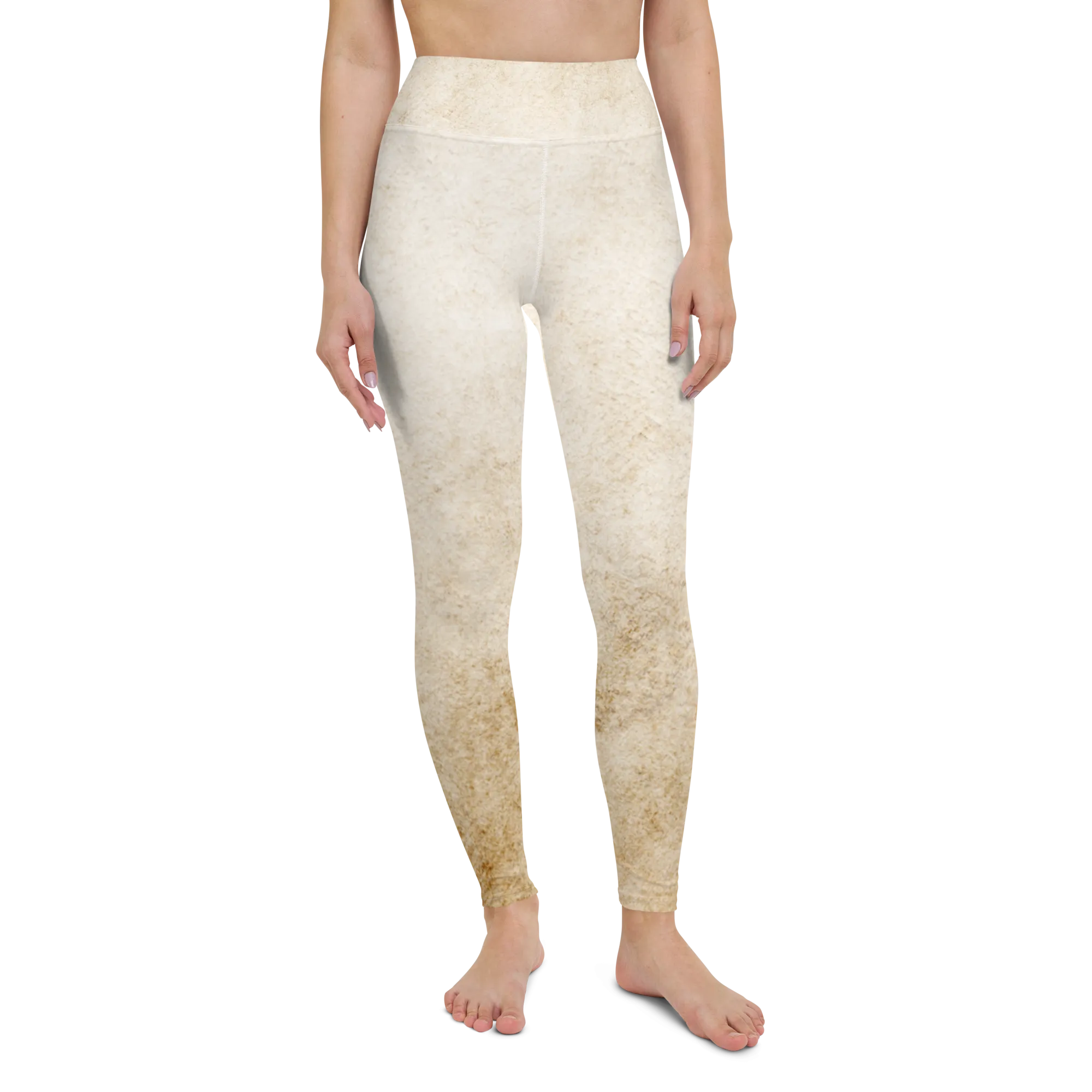 Grace - Beige Designer Leggings
