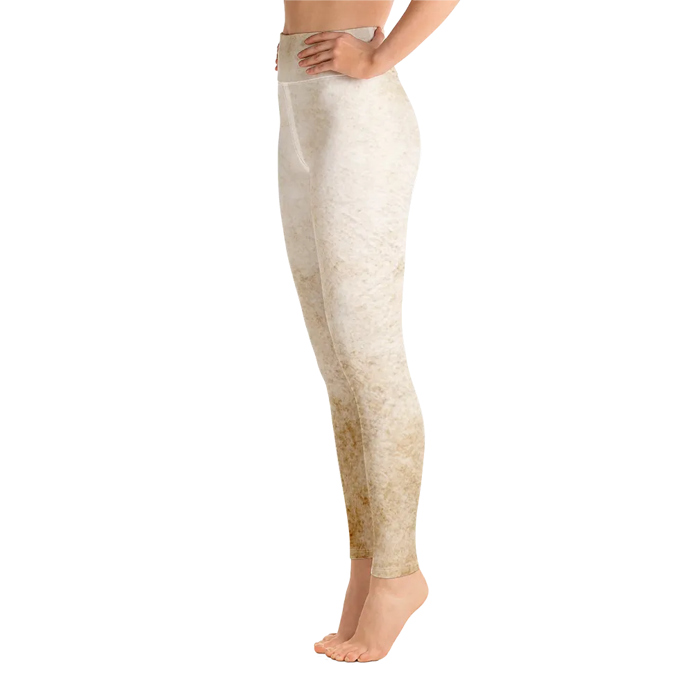 Grace - Beige Designer Leggings
