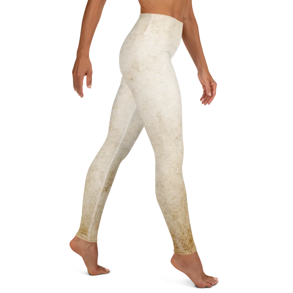 Grace - Beige Designer Leggings