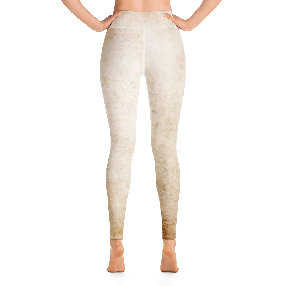 Grace - Beige Designer Leggings
