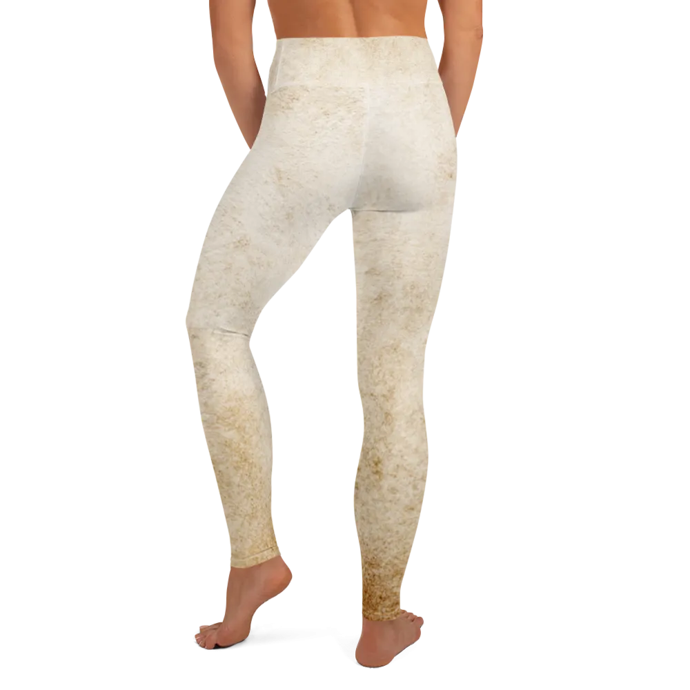 Grace - Beige Designer Leggings