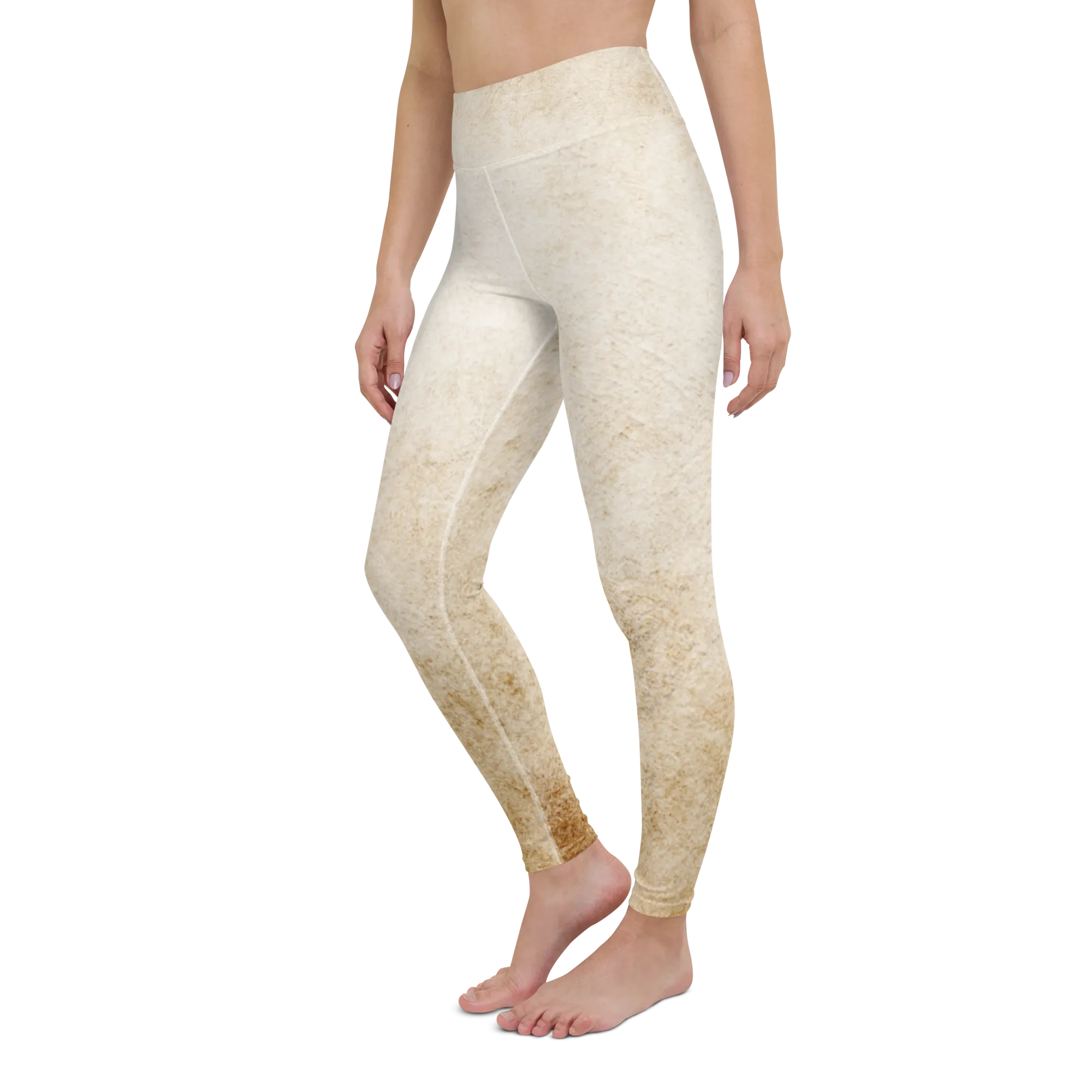 Grace - Beige Designer Leggings