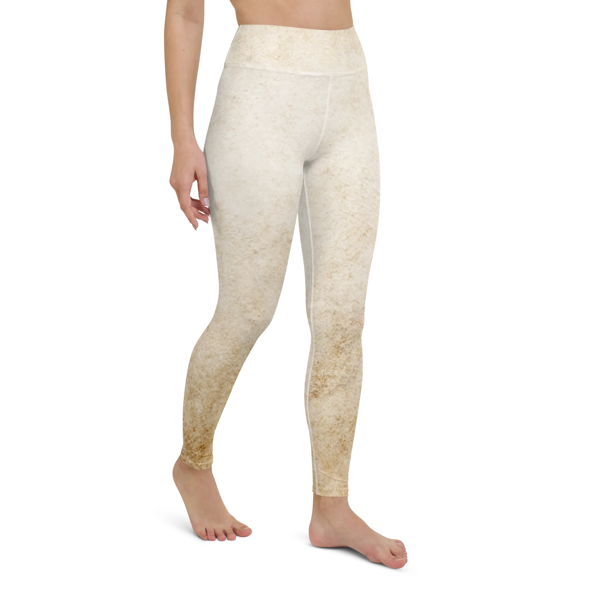 Grace - Beige Designer Leggings
