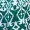 Green Printed Short Sleeve Shirred Waist Mini Dress
