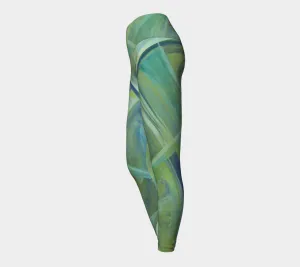 Green Yoga Leggings