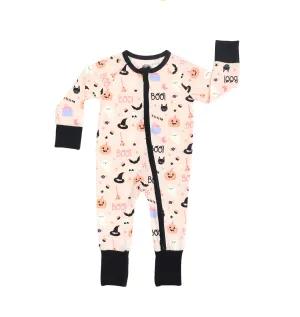 Halloween Sweet and Spooky Glow in the Dark Pajama Sleeper: 12-18M
