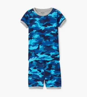 Hatley Dino Camo Summer Pyjamas