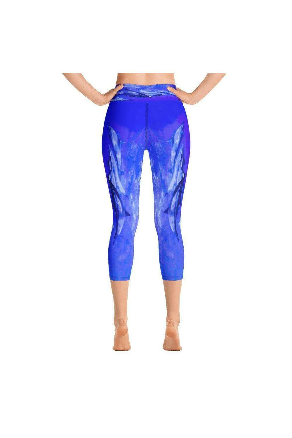 Hawai'i Dolphins Yoga Capri Leggings