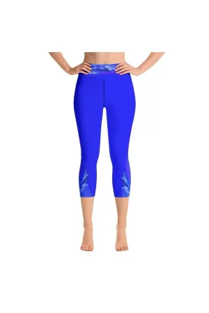 Hawai'i Dolphins Yoga Capri Leggings
