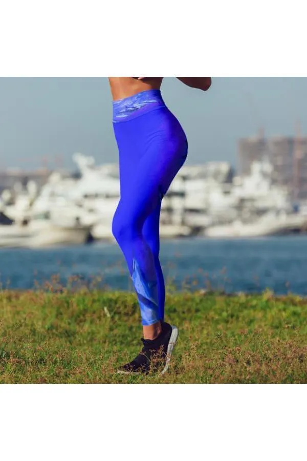 Hawai'i Dolphins Yoga Leggings