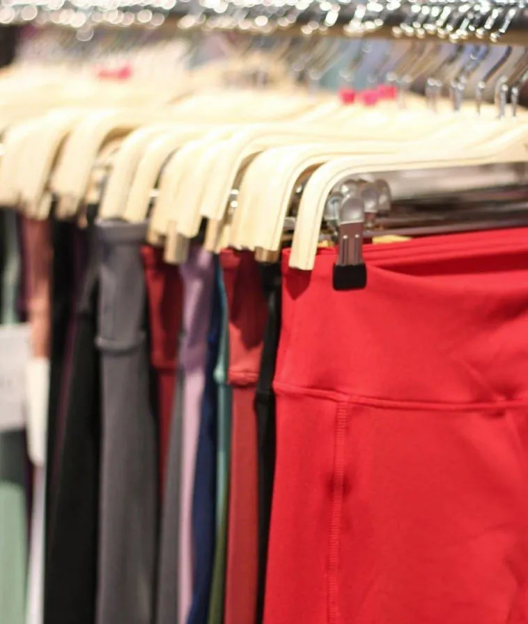 High Waist Ankle Length - Fresh Red