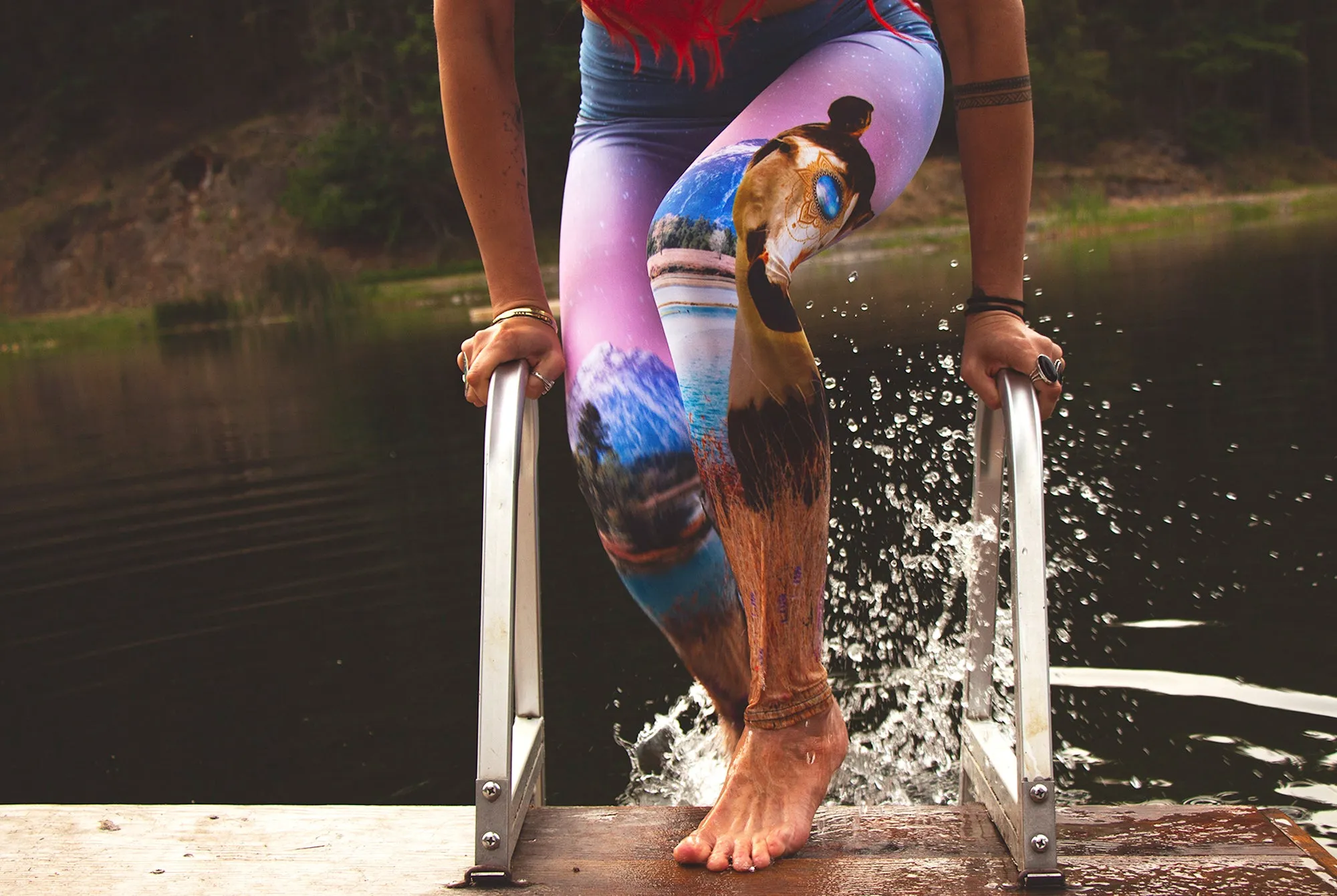 Horse Medicine Yoga Legging