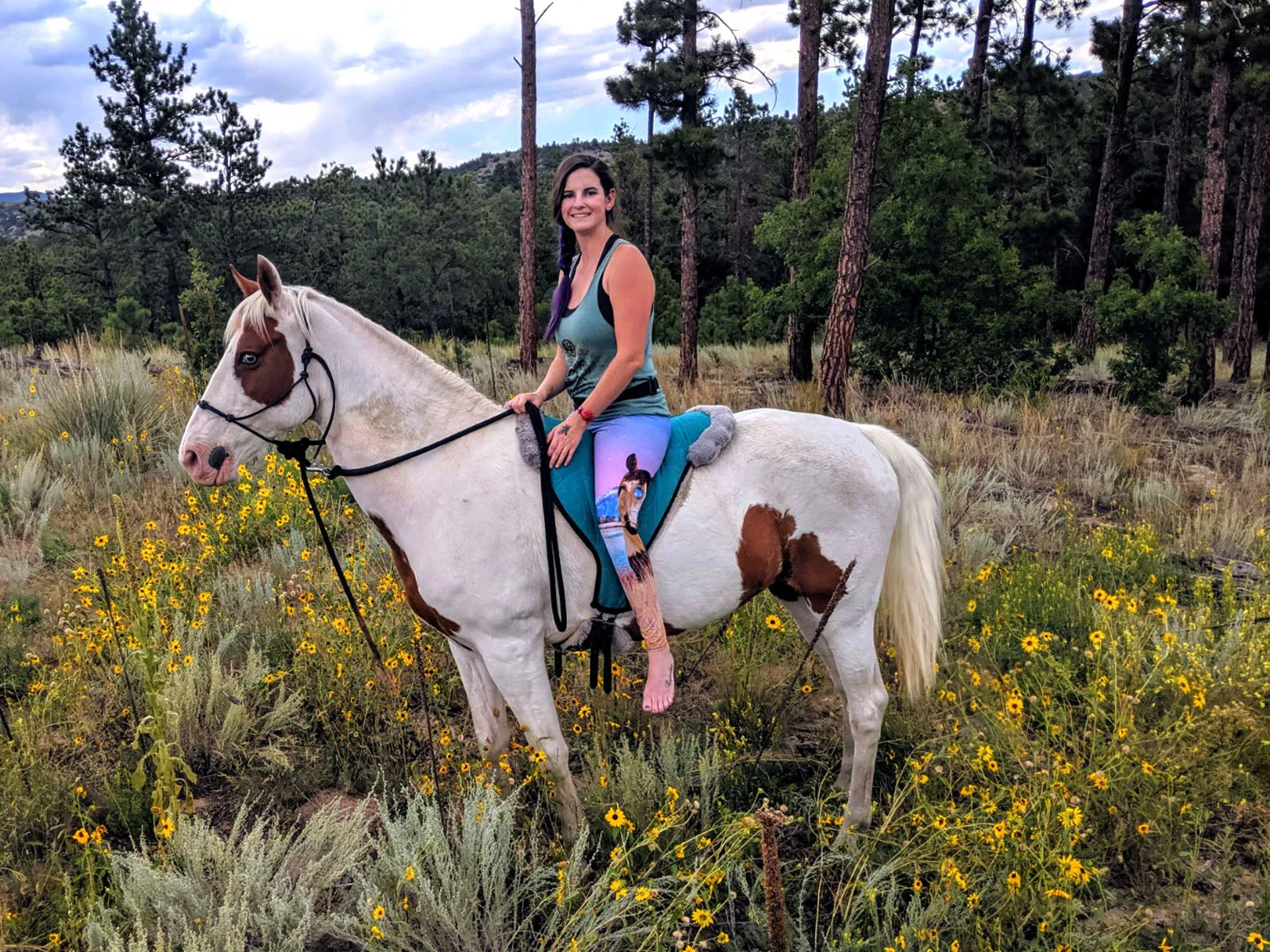Horse Medicine Yoga Legging