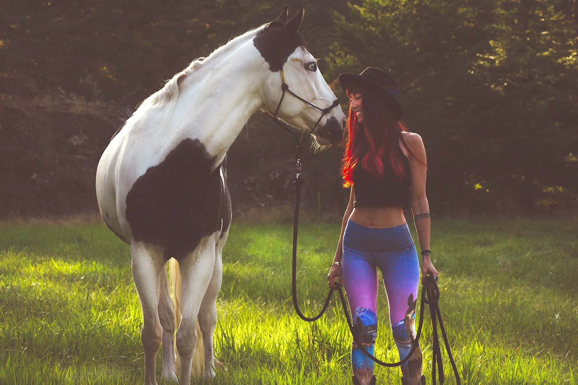Horse Medicine Yoga Legging