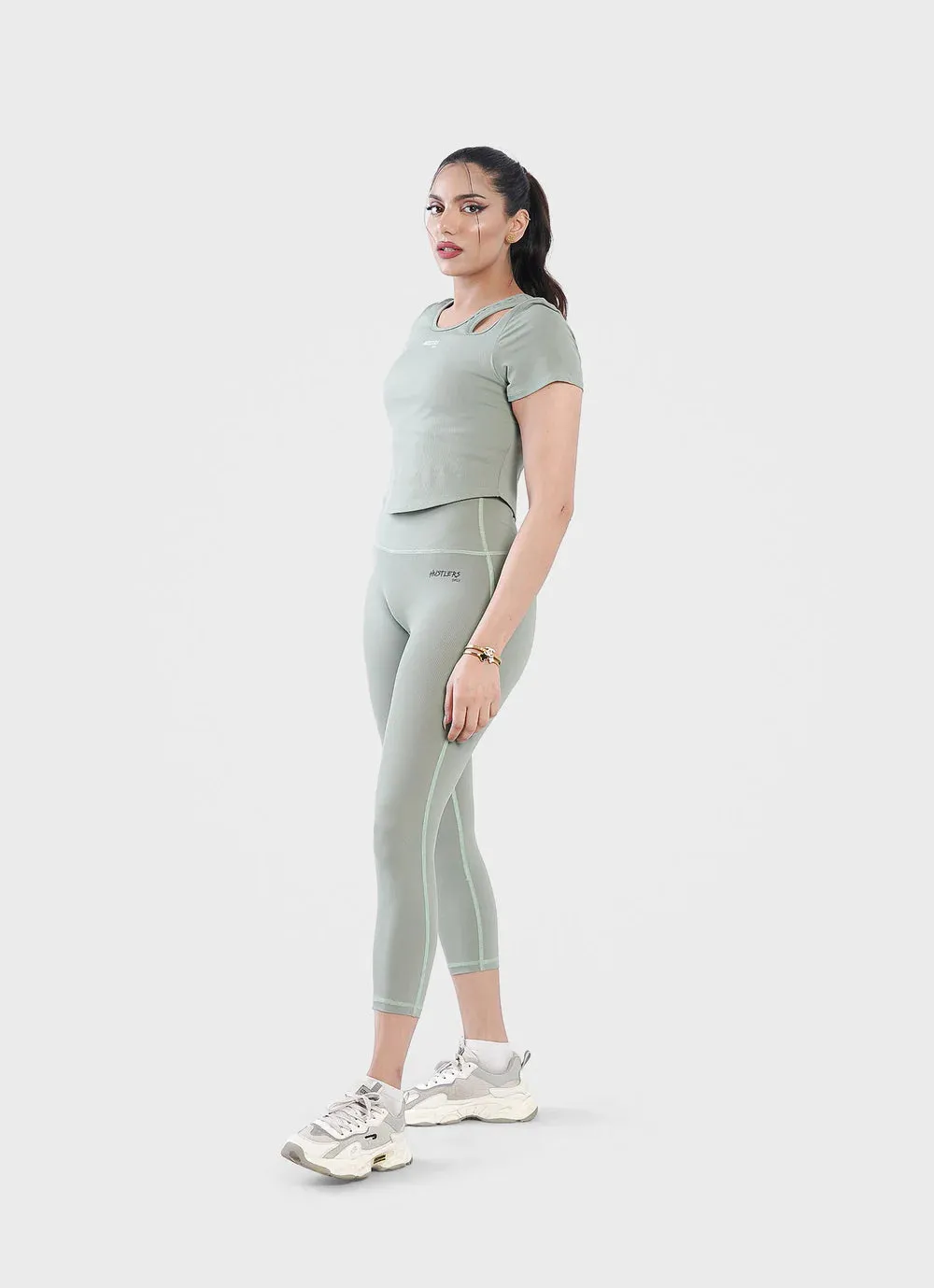 Hyperflex Seamless Leggings - Green