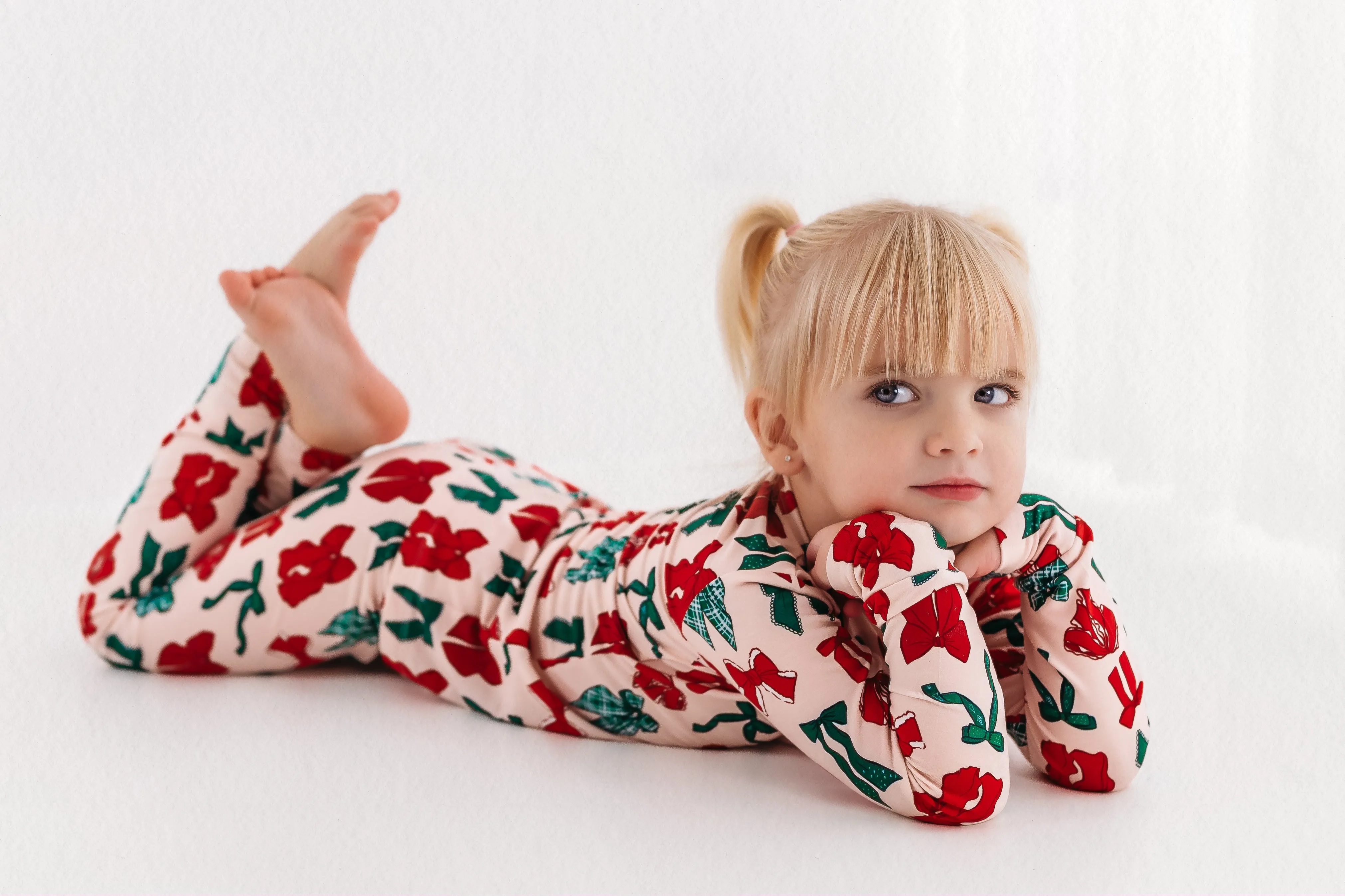 In My Jammers Christmas Bows L/S 2pc PJ Set