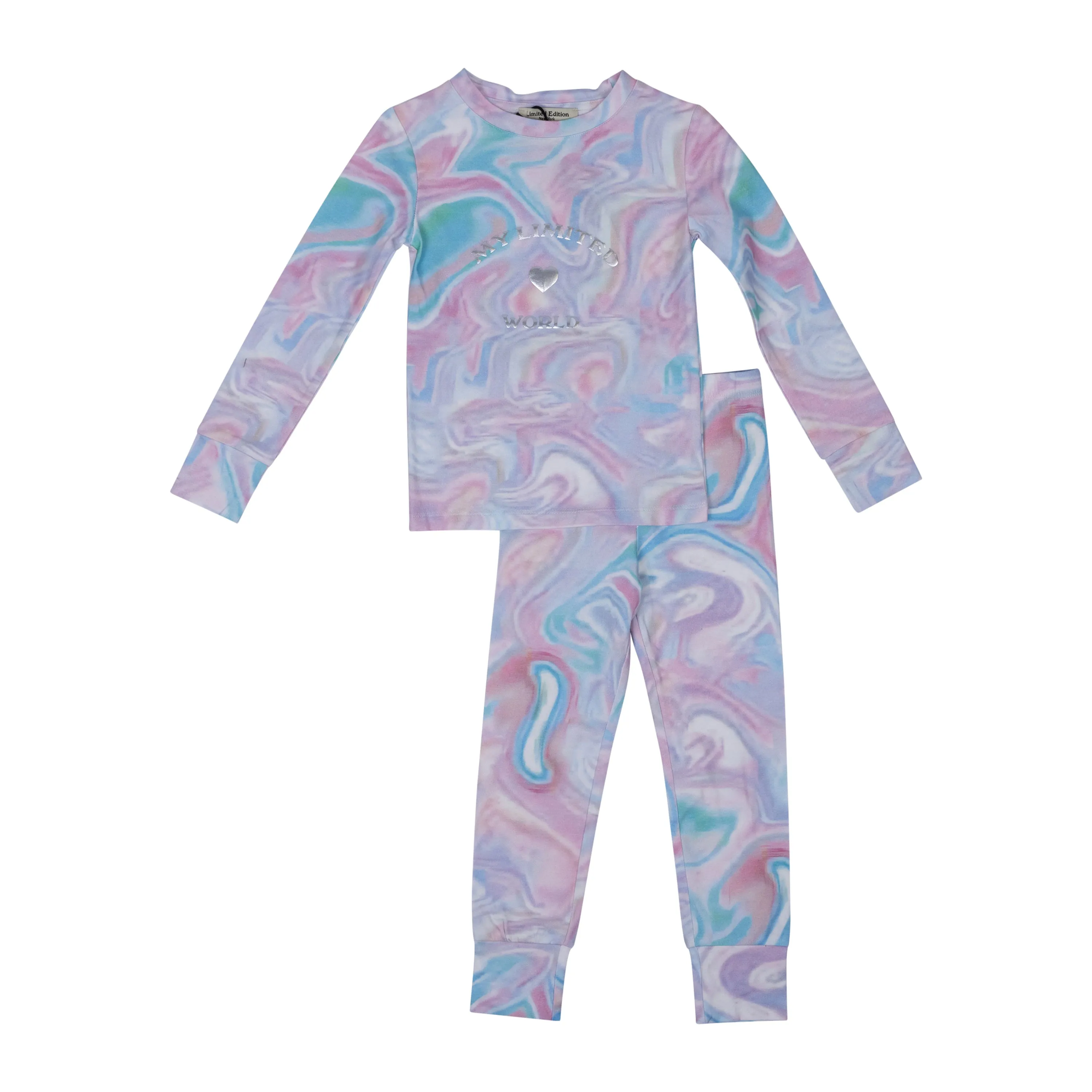 Iridescent Print Pajamas