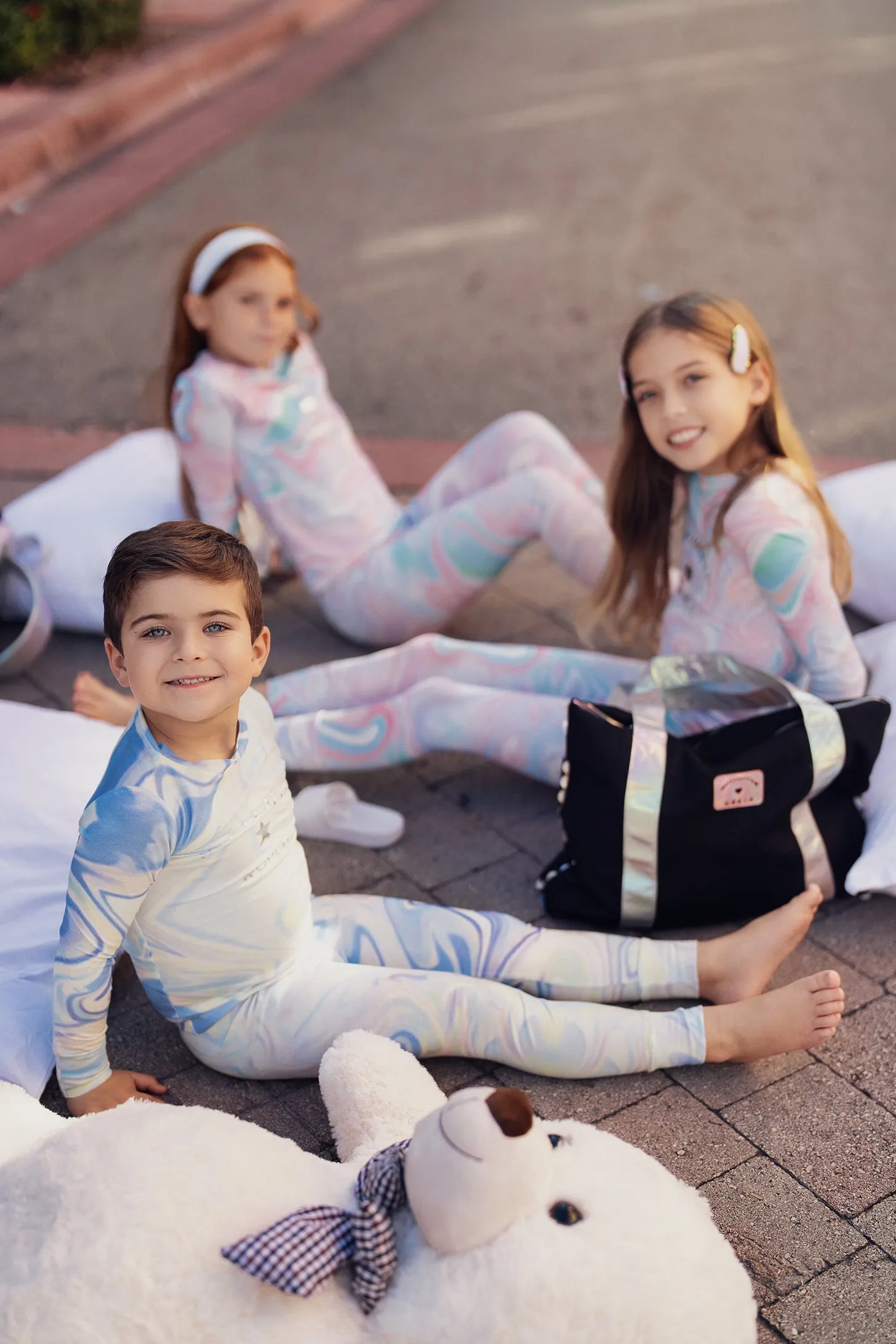 Iridescent Print Pajamas