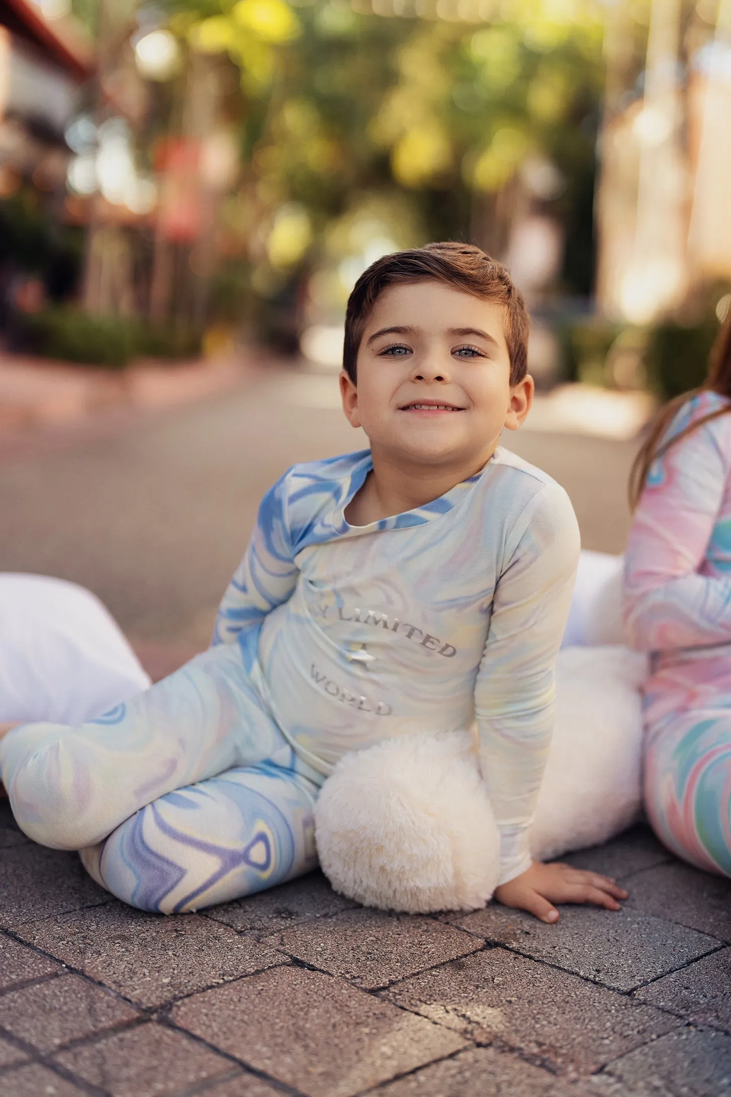 Iridescent Print Pajamas