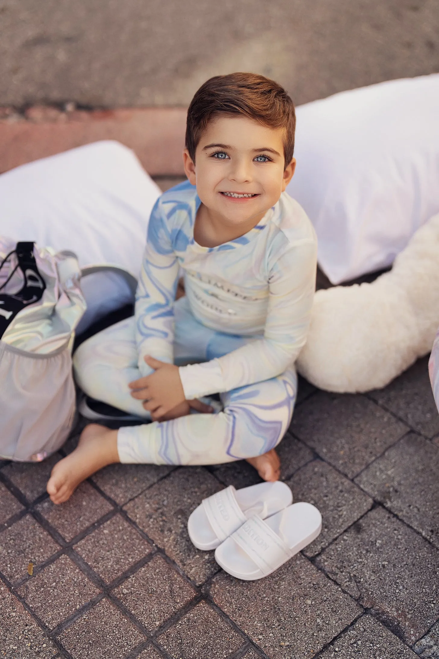 Iridescent Print Pajamas