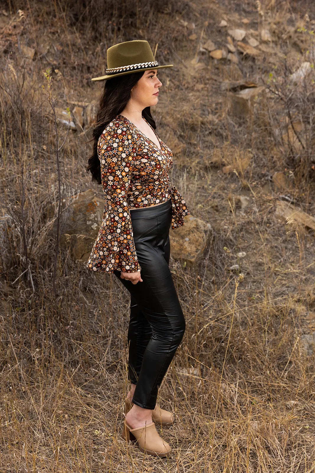 Janis Faux Leather Pants