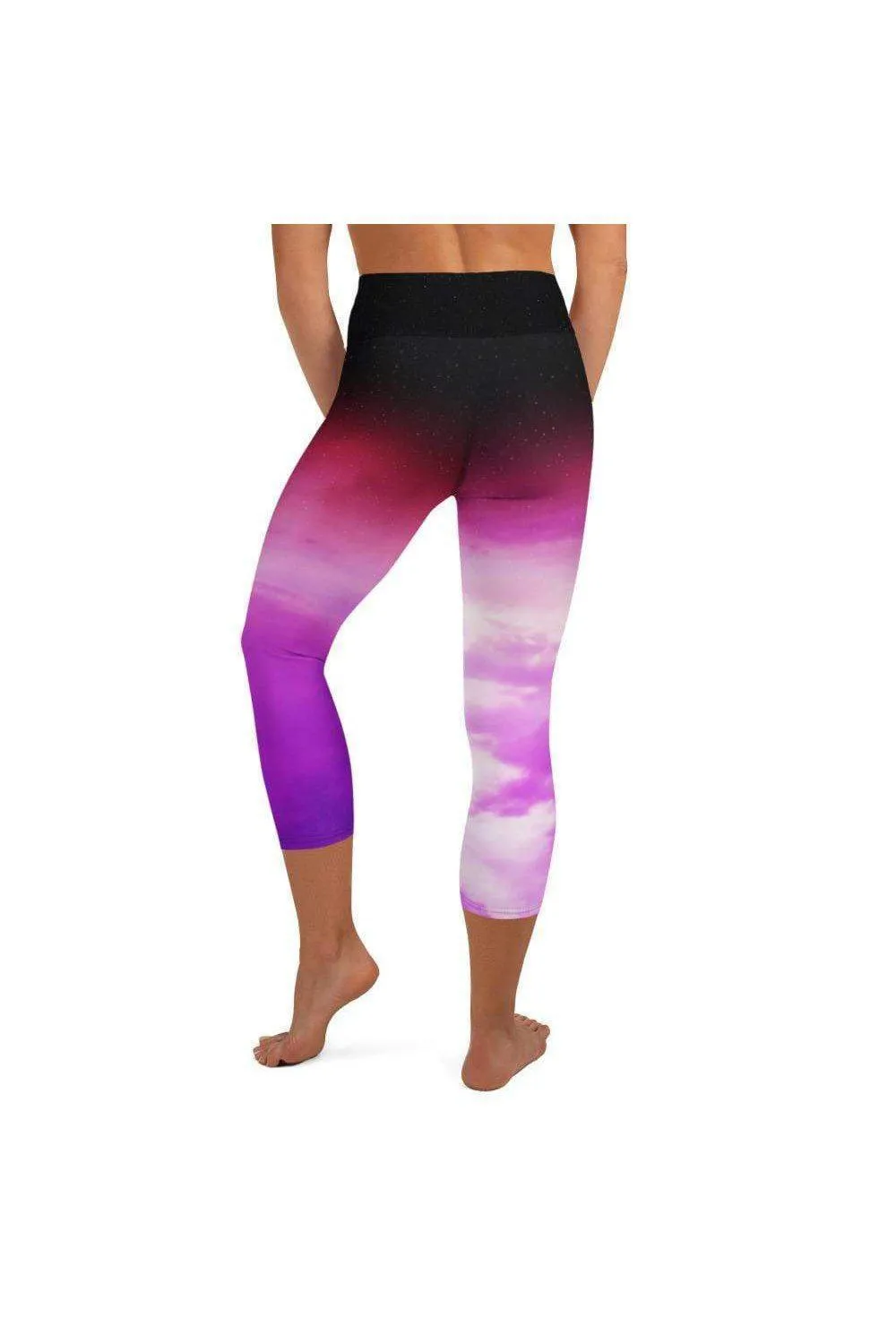 Kaʻūpūlehu Clouds Yoga Capri Leggings