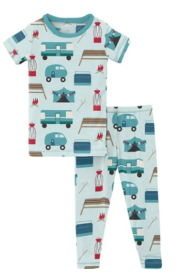 Kickee Pants Camping Pajama Set