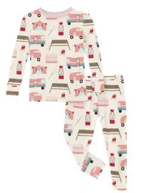 Kickee Pants Camping Pajama Set
