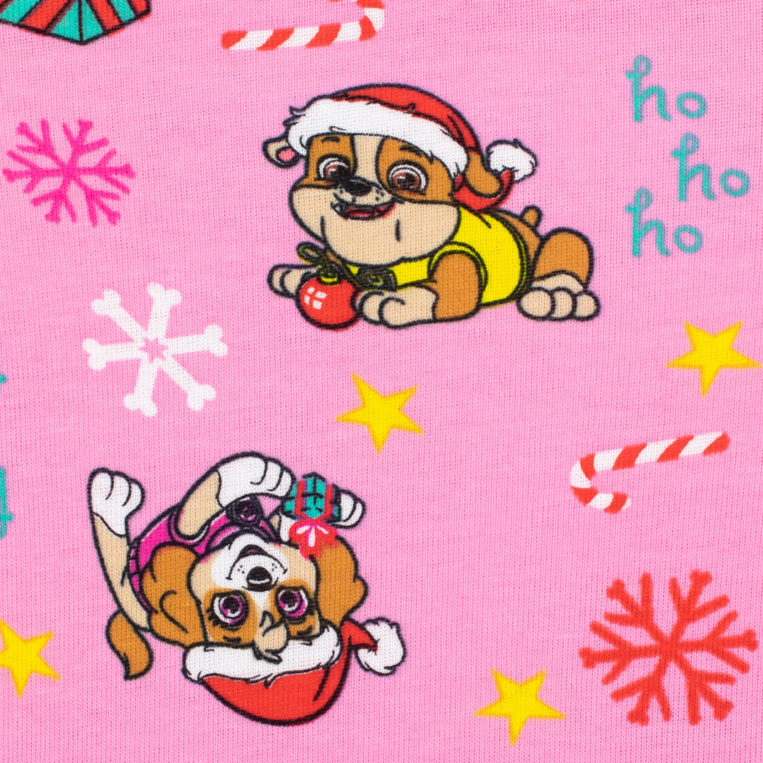 Kids Paw Patrol Christmas Pajamas - Skye, Marshall, Rubble