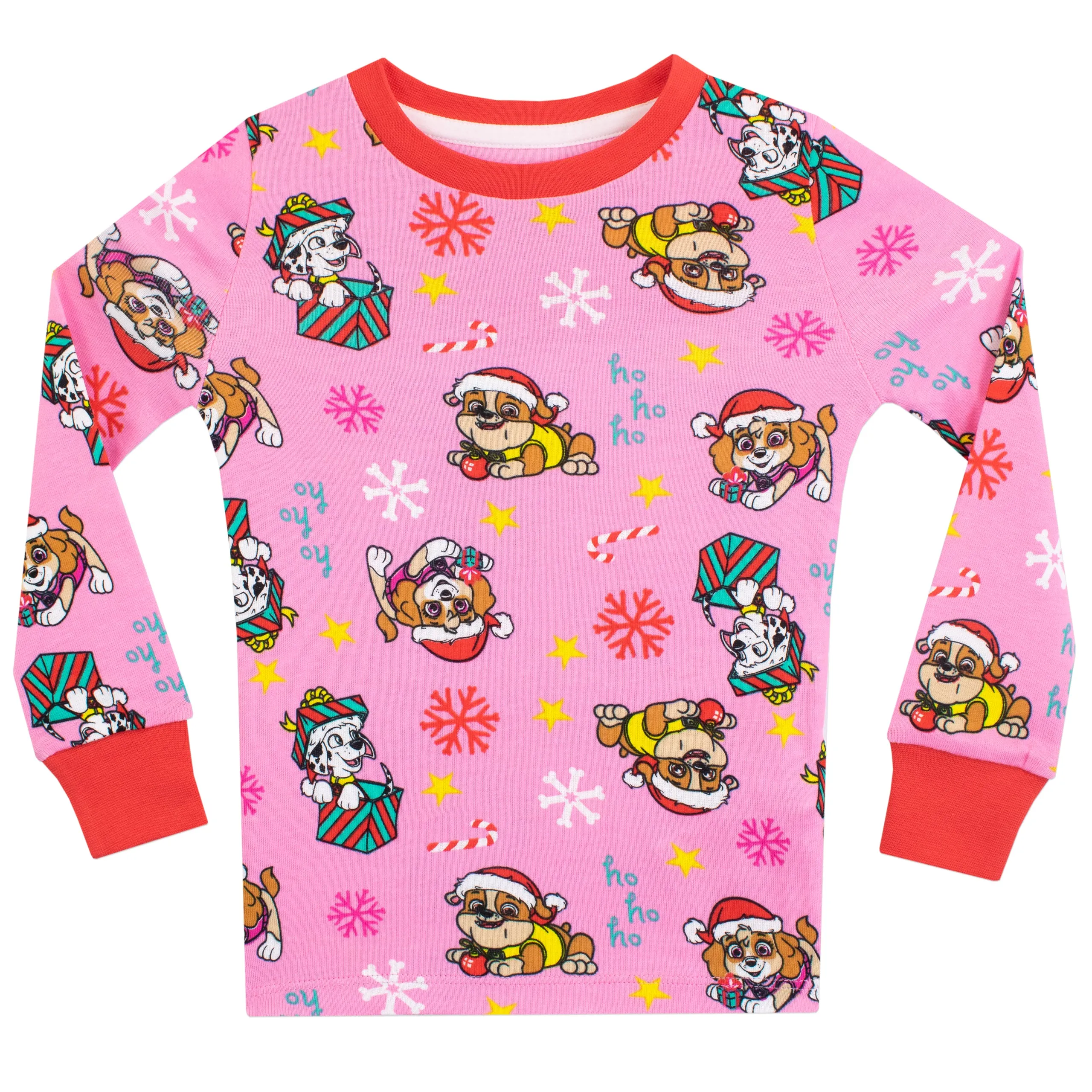 Kids Paw Patrol Christmas Pajamas - Skye, Marshall, Rubble