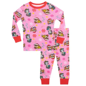 Kids Paw Patrol Christmas Pajamas - Skye, Marshall, Rubble