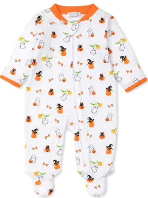 Kissy Kissy Happy Haunting Zip Footie
