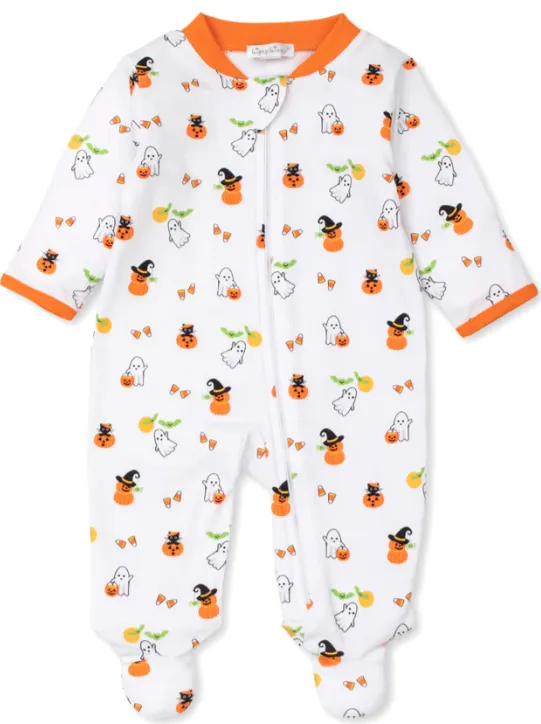 Kissy Kissy Happy Haunting Zip Footie