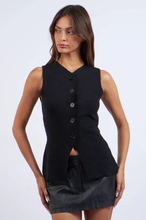 Knit A-Line Vest