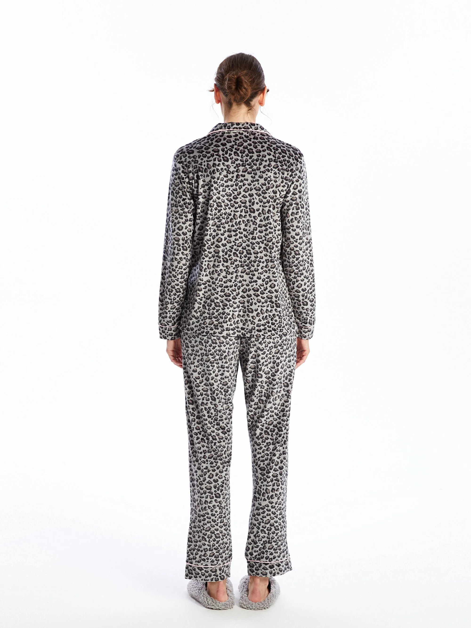 LC WAIKIKI Grey Woman Grey Pyjamas Set