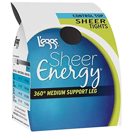 Leggs Sheer Energy Control Top Sheer Tight