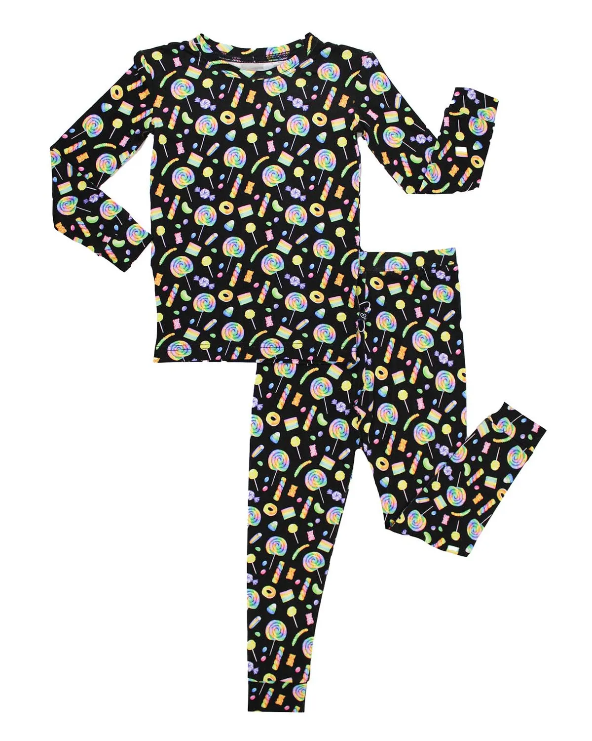 Lev Baby Ella Candy Toddler Lounge  Long Sleeve Two Piece Jammies Pajamas