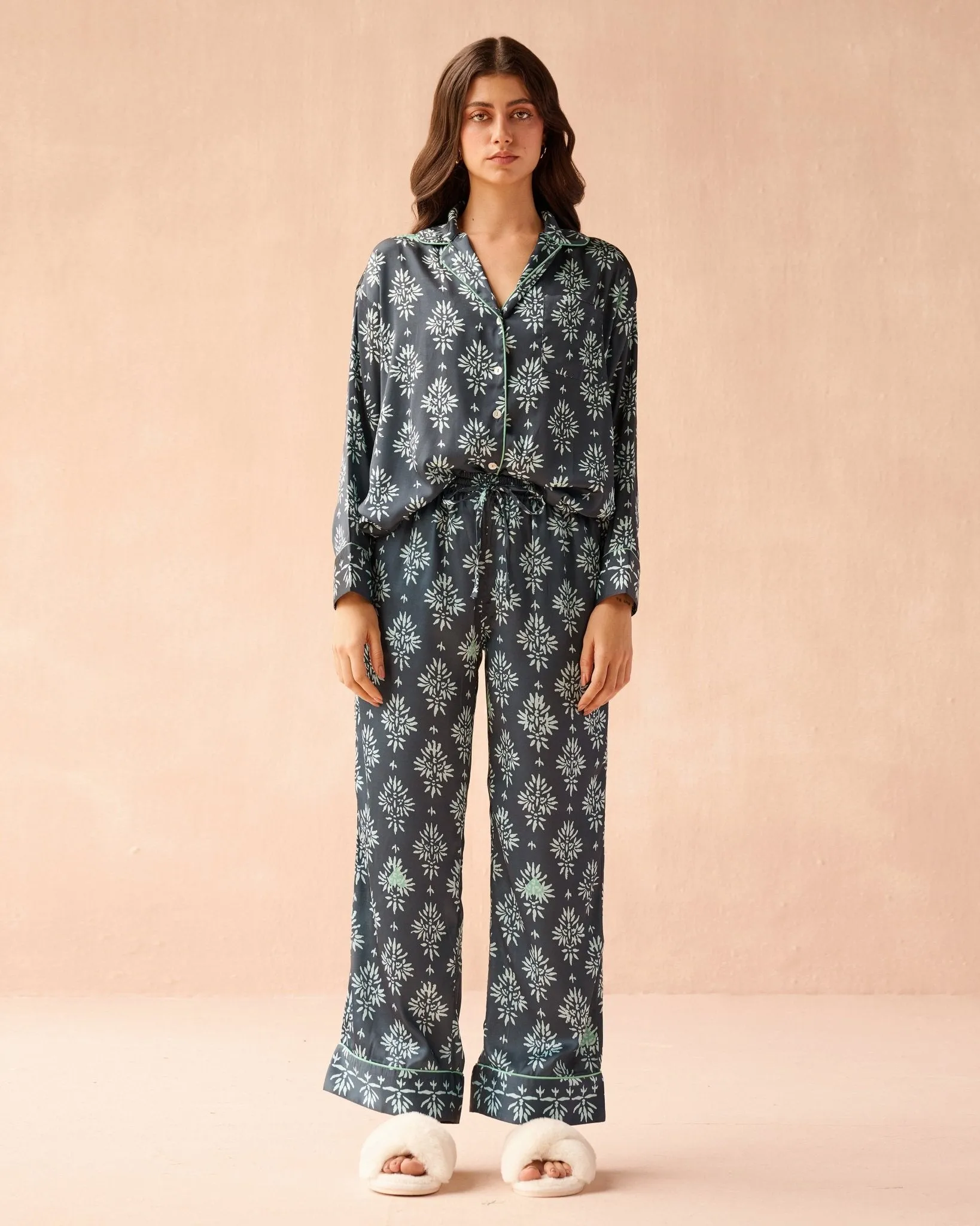 Long Sleeve PJ Pant Set