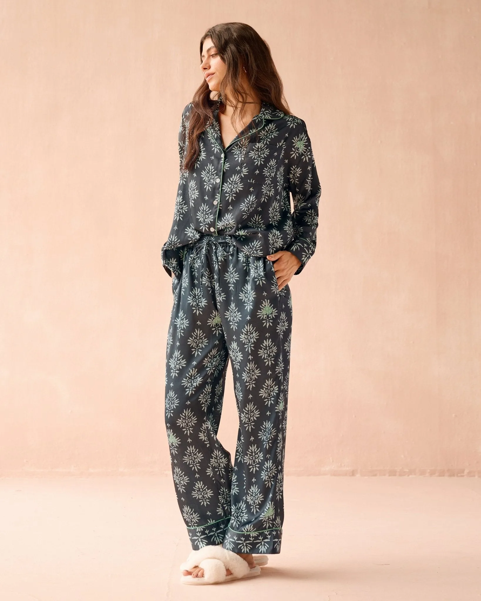 Long Sleeve PJ Pant Set