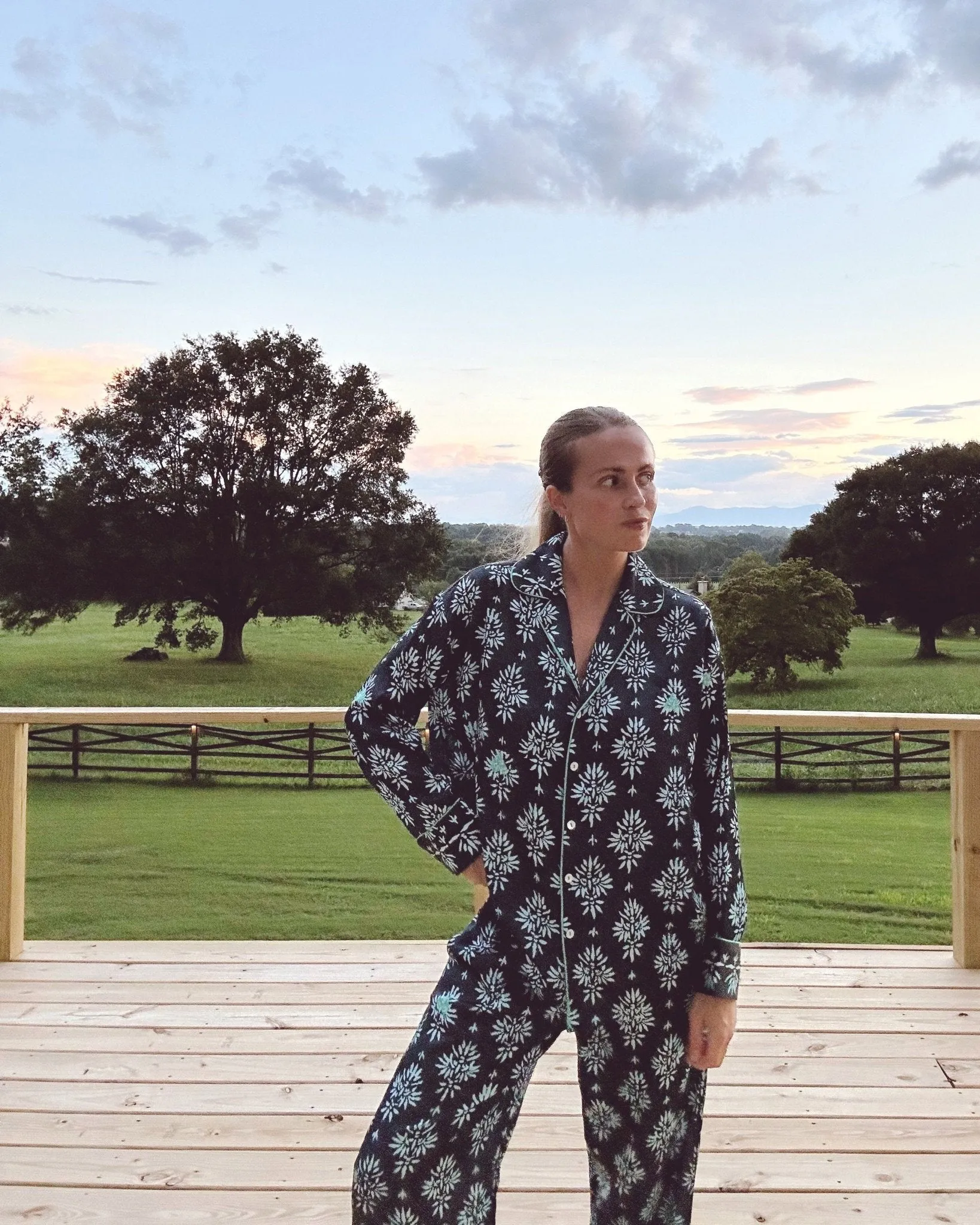Long Sleeve PJ Pant Set